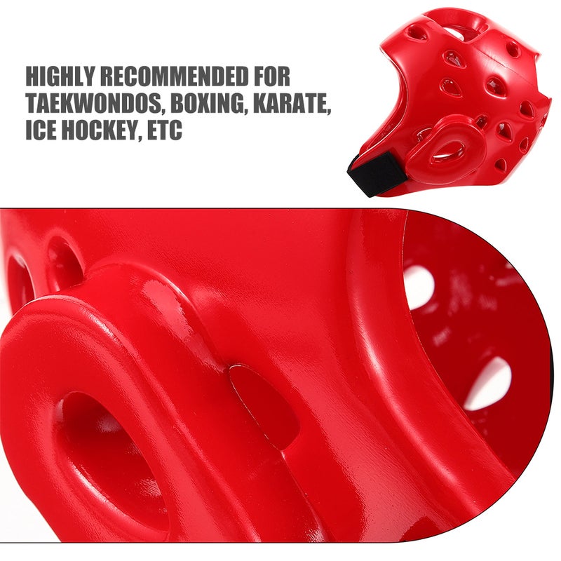 2pcs Taekwondo with Comfortable Boxing Safe Sparring Helmet for Karate Adjustable Boxing - Image 2