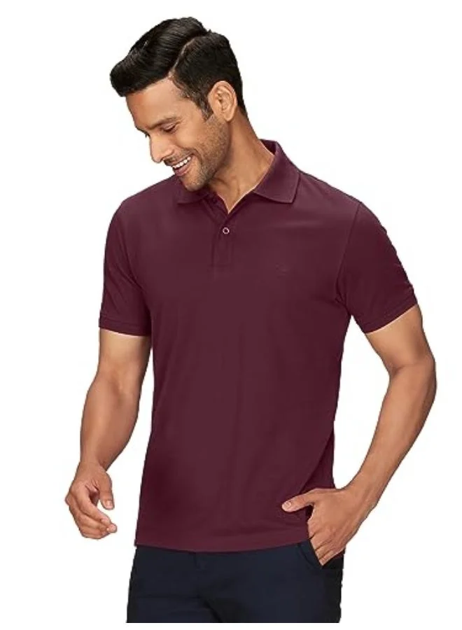 XYXX  XYXX Men's Nova 100% Combed Cotton Regular Fit Polo T-Shirt  | Best Price UAE