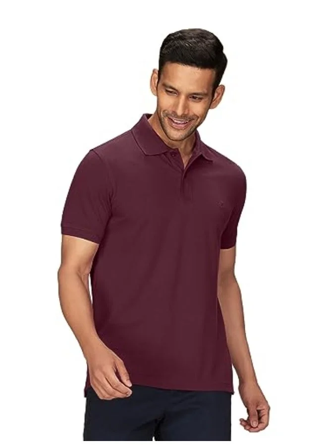 اكس واي اكس اكس تي شيرت بولو XYXX رجالي من Nova مصنوع من القطن الممشط بنسبة 100% بقصّة عادية