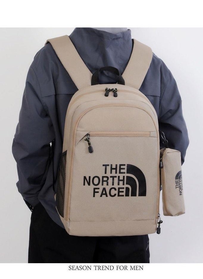 THE NORTH FACE 【School season】Classic Colorful School Bag  Computer Compartment Must-Have Back-to-School Travel Bag Laptop Bag for Students  - Image 2
