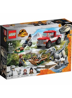 LEGO LEGO - Jurassic World Blue & Beta Velociraptor Capture 181 Pieces - 76946  - Image 1