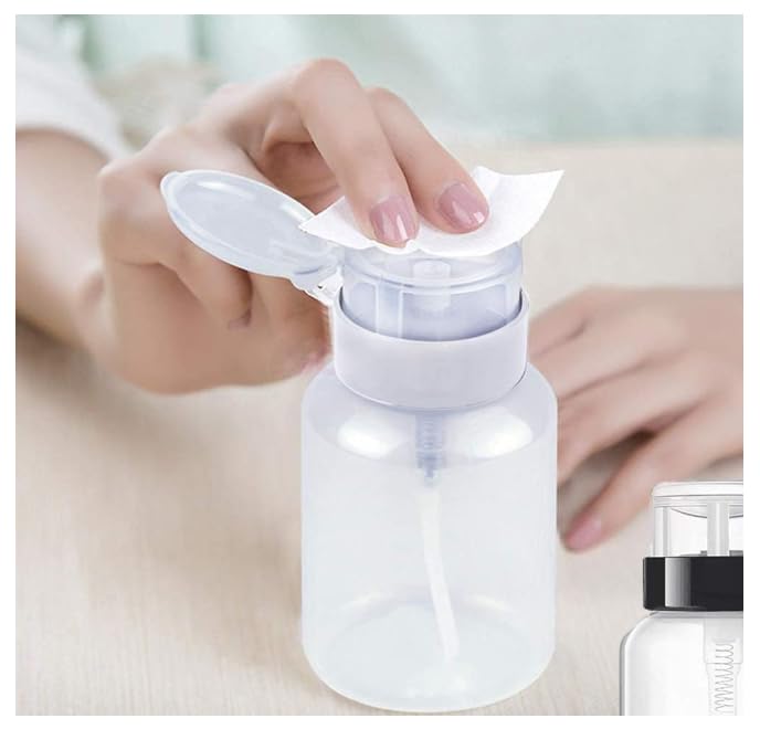 NPAH Package include Nail Polish Gel Remover Tools Kit Nail Remover Cotton Pad10 Pcs Soak Off Cap Clips1 Nail File1 Pcs Press Bottle Nail Brush Cuticle Pusher Tools Kit - Image 4