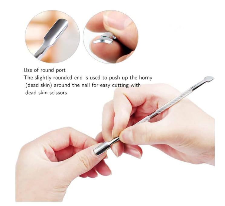 NPAH Package include Nail Polish Gel Remover Tools Kit Nail Remover Cotton Pad10 Pcs Soak Off Cap Clips1 Nail File1 Pcs Press Bottle Nail Brush Cuticle Pusher Tools Kit - Image 3