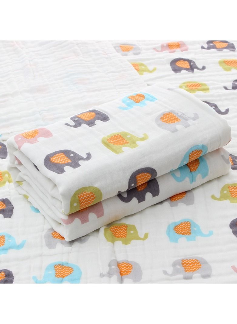 Pure Cotton Cartoon Printed Bath Towels