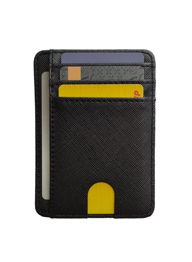 Slim Minimalist RFID Blocking Leather Wallet for Men Women Bifold Style with Money Clip Front Pocket Credit Card Holder for Workdays  Weekend Getaways Business Meetings Grocery Runs Daily Life,Keeping Cash Business Cards - Image 2