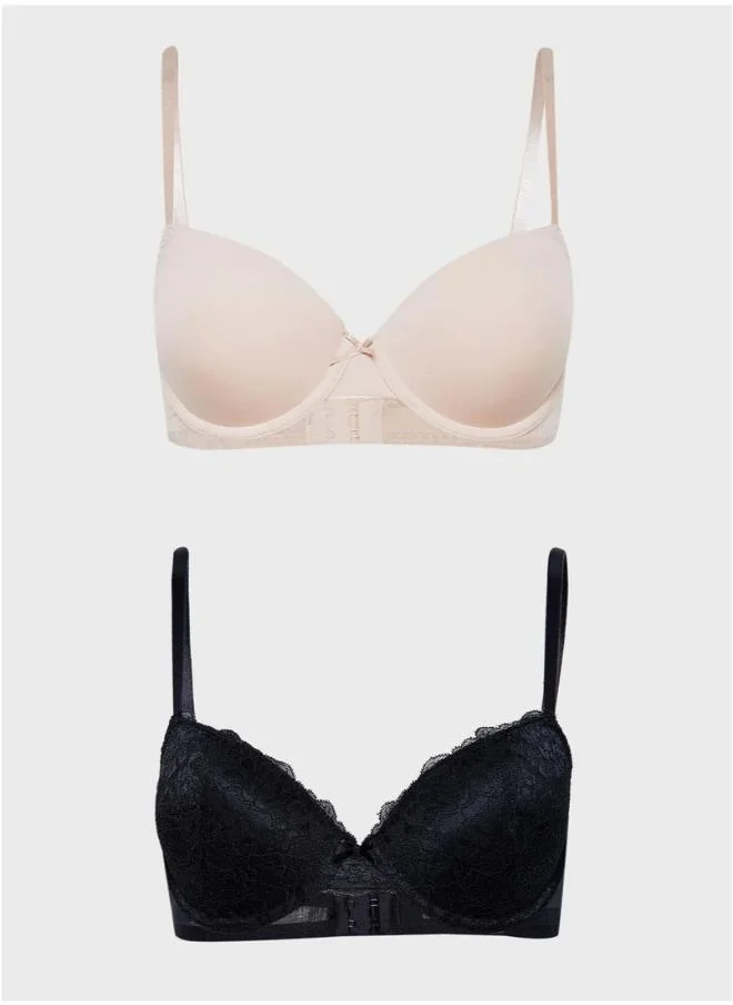 دورينا 2 Pack Demi Bras