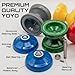 Cheatcode Yoyo by Brandon Vu Master Fingerspin Tricks A Responsive Unresponsive Yoyo for Kids Teens Adults Great Yo Yo For Beginners Extra Professional Ball Bearing Kit Included Offset - Image 4