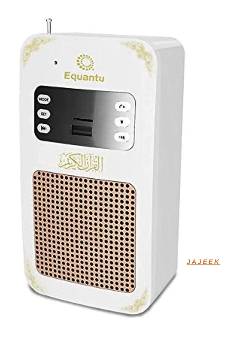 JAJEEK Holy Wall Speaker Bluetooth Al-Quran Light Speaker SQ669 | Portable Quran Speaker with LED Light, Supports Bluetooth Connectivity for Audio, High-Quality Sound, Ideal for Recitation, Quran Listening, and Islamic Home Decor – Perfect Gift for Muslims - Image 1