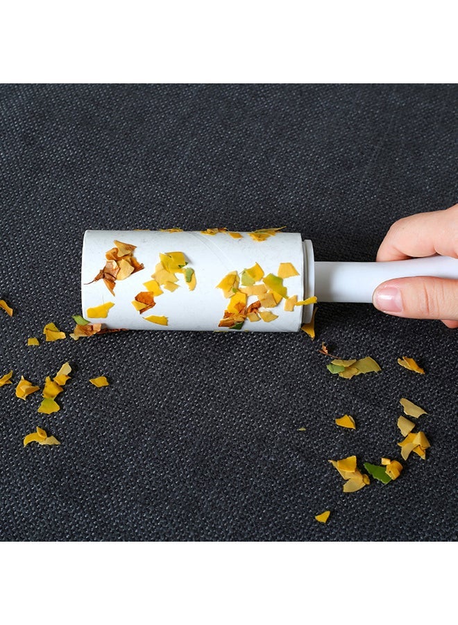 بكرة لإزالة شعر الحيوانات الأليفة أبيض/ وردي 11.5x5x10سم - Image 5