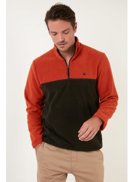 Buratti Regular Fit Zippered Stand Collar Winter Fleece Men's Fleece 5906016  - Image 2