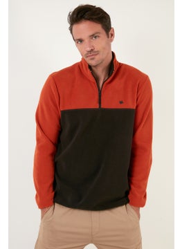 Buratti Regular Fit Zippered Stand Collar Winter Fleece Men's Fleece 5906016  - Image 3