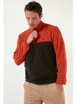 Buratti Regular Fit Zippered Stand Collar Winter Fleece Men's Fleece 5906016  - Image 5