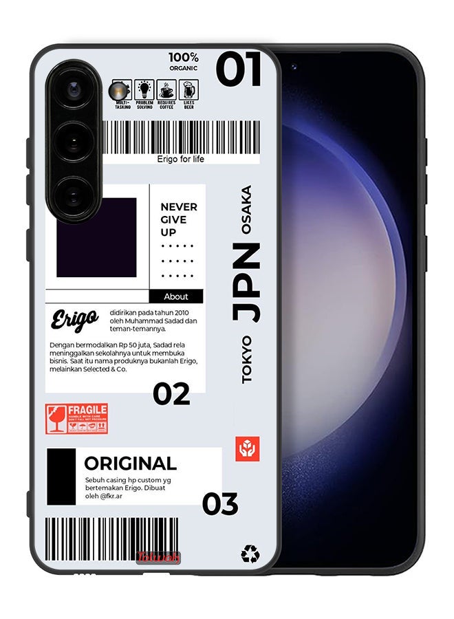 Tolwak Samsung Galaxy S23 5G Protective Case Cover Japan Sticker - Image 2