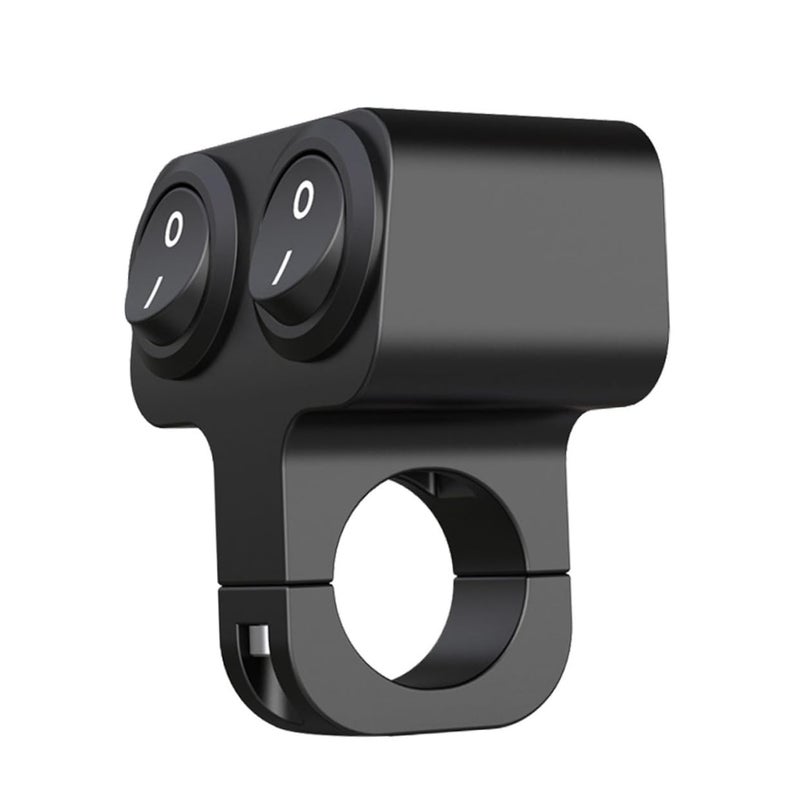 VOSAREA Motorcycle Handlebar Switch Toggle Button Anodized Construction Pure Power Cord for Reliable Motorbike Accessories - Image 1