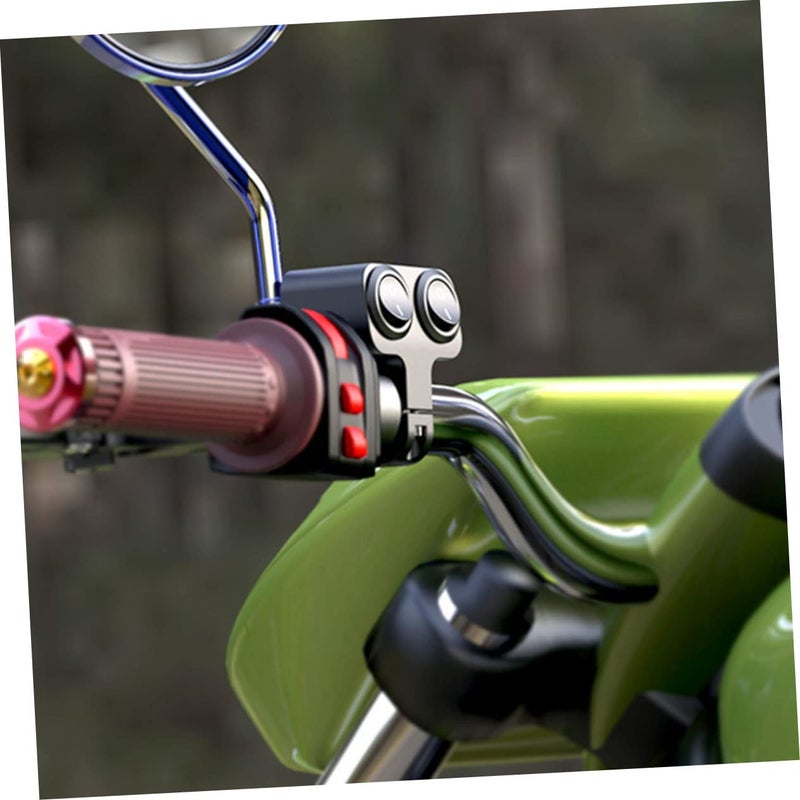VOSAREA Motorcycle Handlebar Switch Toggle Button Anodized Construction Pure Power Cord for Reliable Motorbike Accessories - Image 3