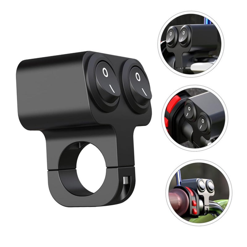 VOSAREA Motorcycle Handlebar Switch Toggle Button Anodized Construction Pure Power Cord for Reliable Motorbike Accessories - Image 5
