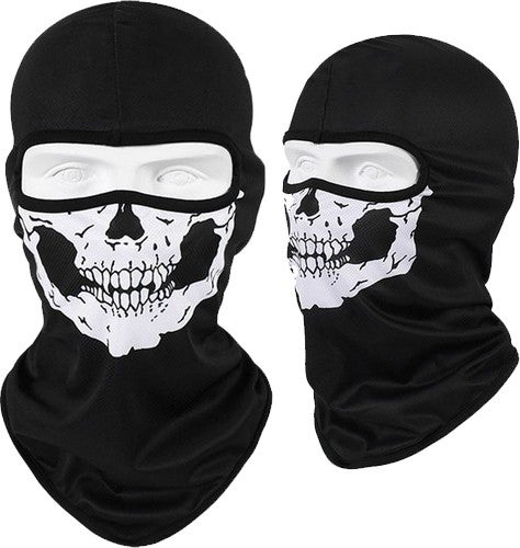 Bak Sanal Look Virtual Motorcycle Skull Balaklava Sunscreen Windproof Motor Mask Face Protection 