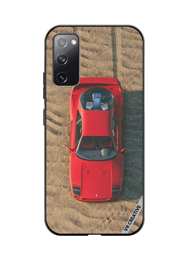 VR CREATIVE Protective Case Cover For Samsung Galaxy S20 FE 5G Ferrari Design Multicolour - Image 1