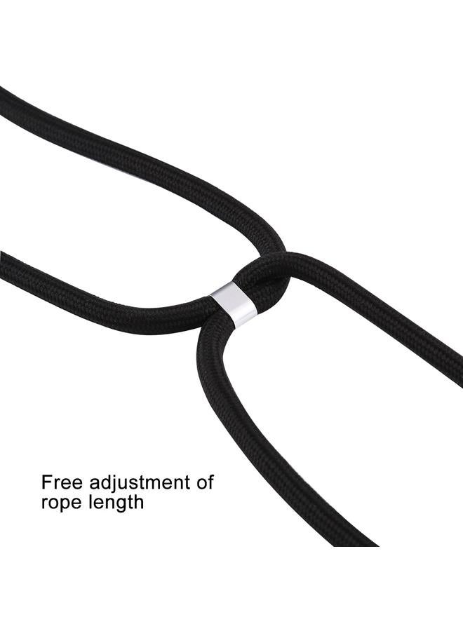 S-TOP Case For iPhone 11 Pro Max Transparent TPU Protective Case with Lanyard & Card Slot - Image 4