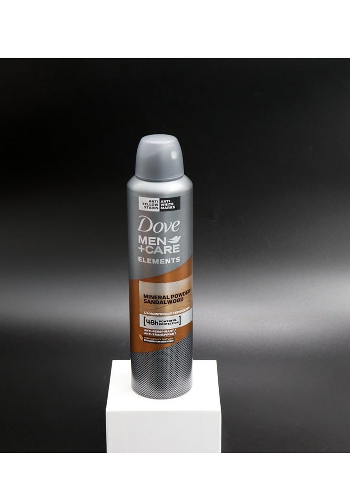Dove men care mineral powder  sandalwood 250ml 