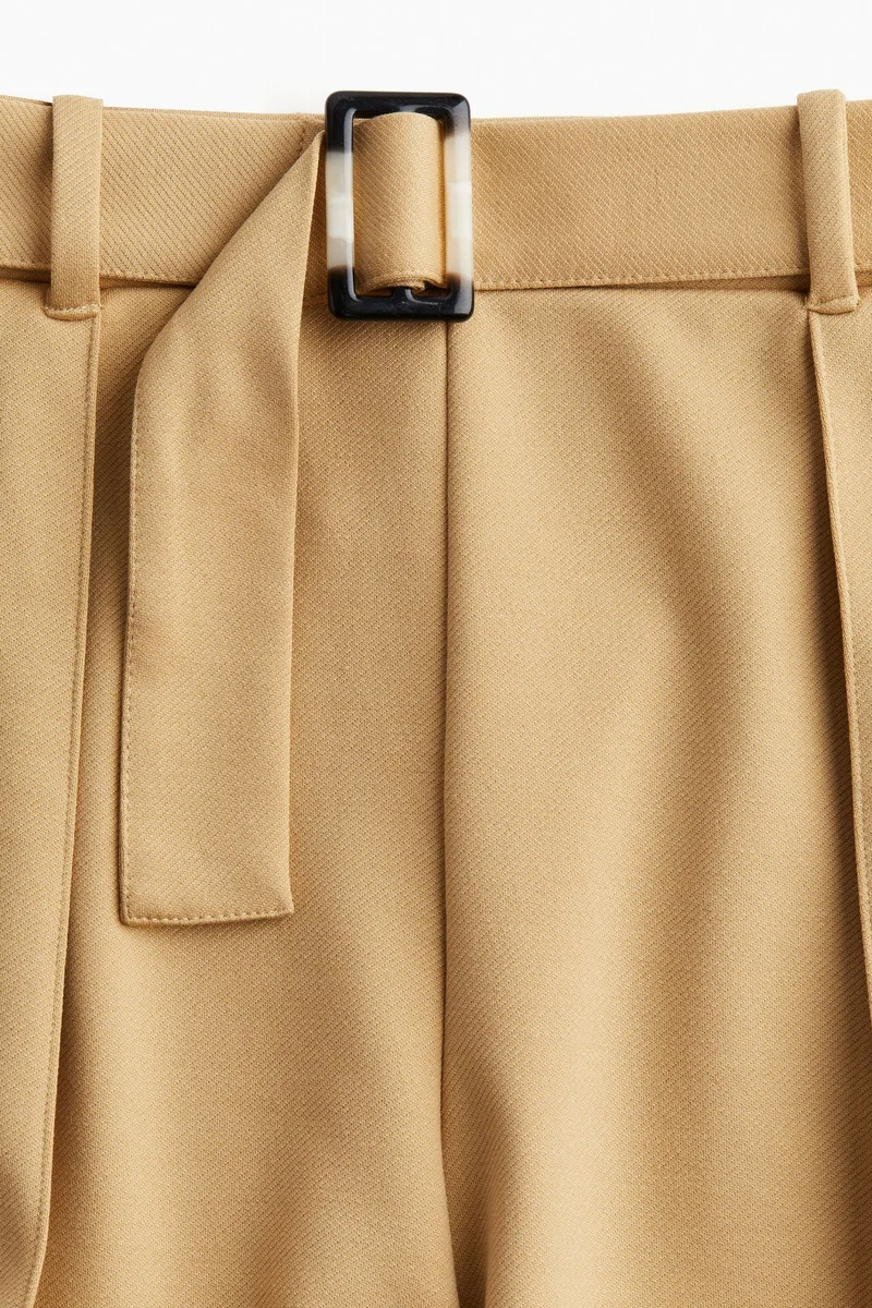 H&M Belted Pull-On Shorts
