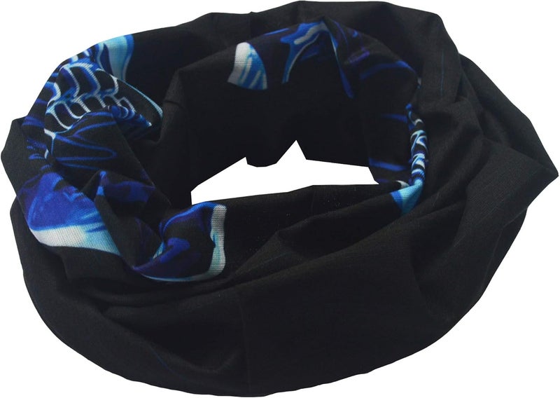 Obacle Skull Face Mask for Dust, Wind, and UV Protection - 3D Tube Bandana for Men and Women - Image 4