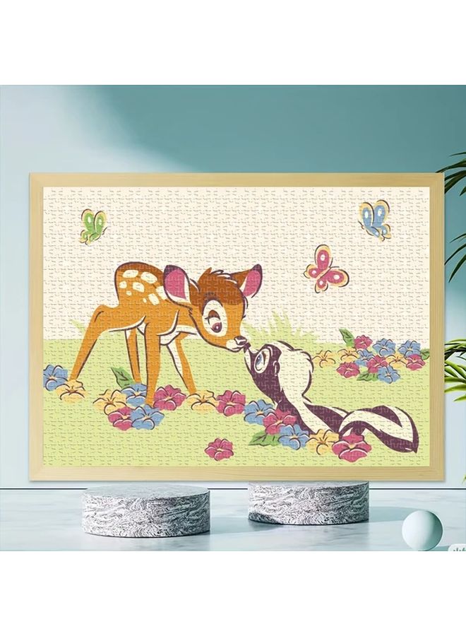 1000 قطعة لغز بانبي الخشبي ألعاب عائلية ممتعة تحف فنية حديثة ديكور منزلي هدية - Image 2