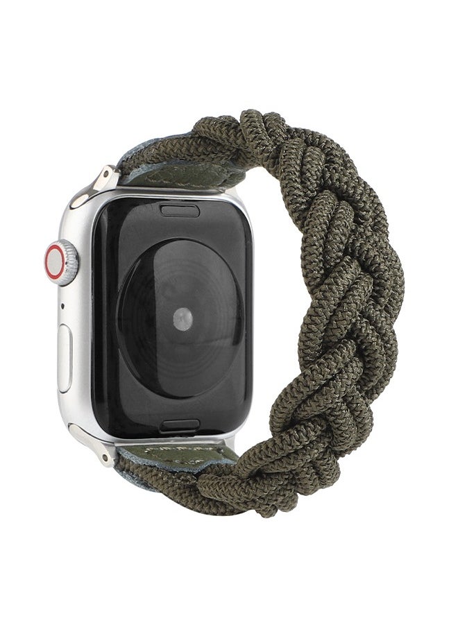 Braided Solo Loop Stretchy Strap Compatible With Apple Watch Series 38mm/40mm Slim Elastic Braid Solo Loop Strap Woven Bracelet for iWatch Series  SE/6/5/4/3/2/1 Replace Strap(M size 130mm) - pzsku/ZDDF2B400826FC54DE2E1Z/45/_/1706767850/44637dae-7910-4fb5-ba8d-52210f5e3c46