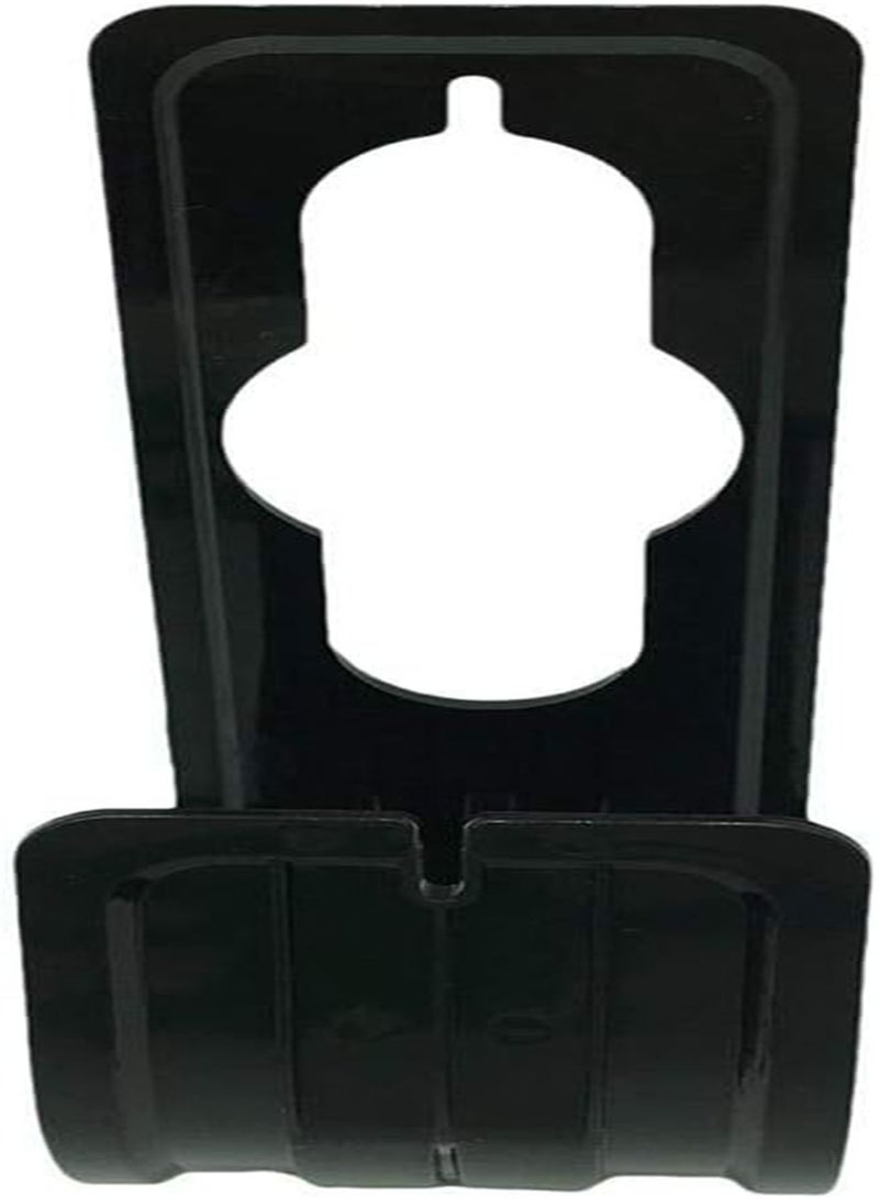 GGOOT Garden Hose Holder - ABS Plastic Garden Hose Hanger, Portable Hose Hook Garden, Garden Hose Holder, Hose Hanger For Attaching to Garden Tap - 22.5 x 7.5 cm Black - Image 4
