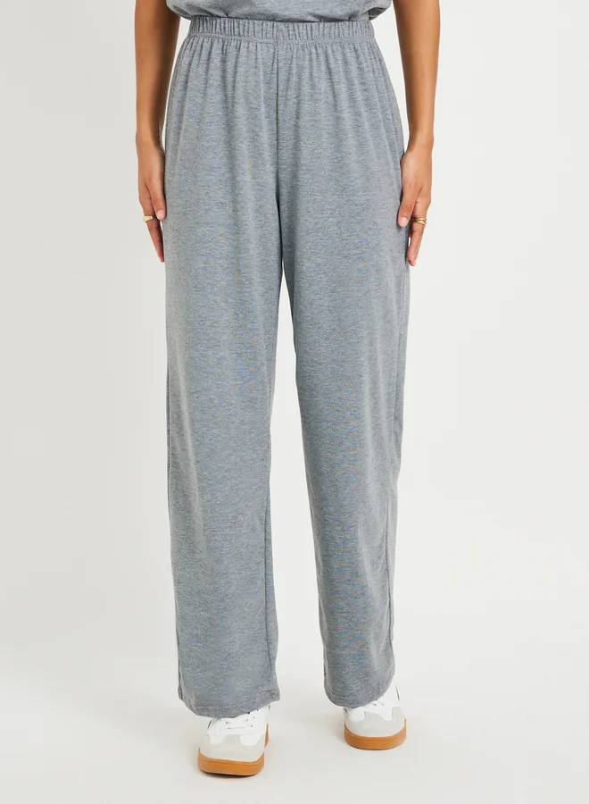 Take Two Take Two Print Short Sleeve T-Shirt and Joggers Co-Ords
