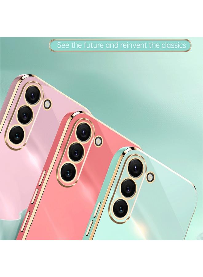 اس-توب جراب لهاتف Samsung Galaxy S22+ 5G من XINLI، جراب هاتف TPU مطلي بالكهرباء 6D بحافة مستقيمة - Image 4