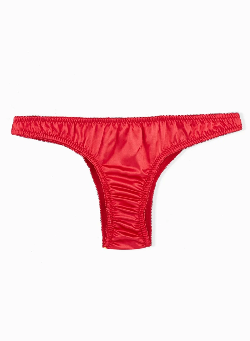 Ann Summers Silvia Crystal Bow Back Brief