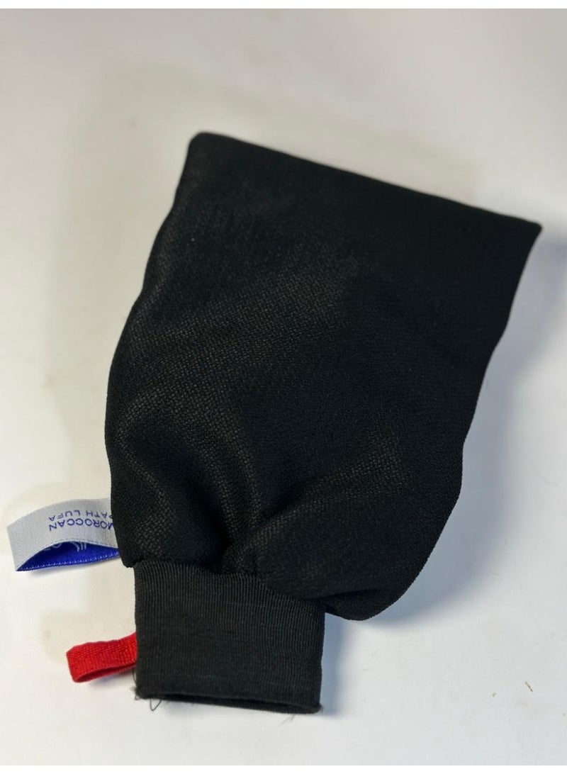 مقشر الجسم باللوفة المغربية - تصميم قفاز عملي وقابل لإعادة الاستخدام، لطيف ومناسب للبشرة الحساسة، قطعة واحدة - Image 3