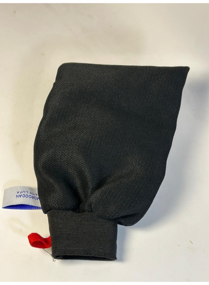 مقشر الجسم باللوفة المغربية - تصميم قفاز عملي وقابل لإعادة الاستخدام، لطيف ومناسب للبشرة الحساسة، قطعة واحدة - Image 2