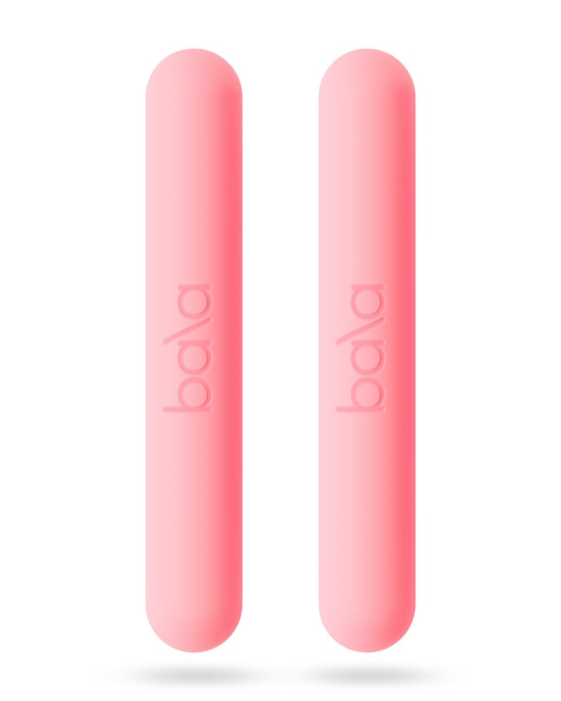 Bala Bars Dumbbell Set for Women Men 1lb Blush Set of 2 Bars Designed for Walking Strength Training HIIT Boxing Aerobics Dumbbell Weights for Working Out at Home - Image 2