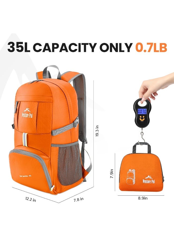 Venture Pal Ultralight Lightweight Packable Foldable Travel Camping Hiking Outdoor Sports Backpack Daypack - Image 5
