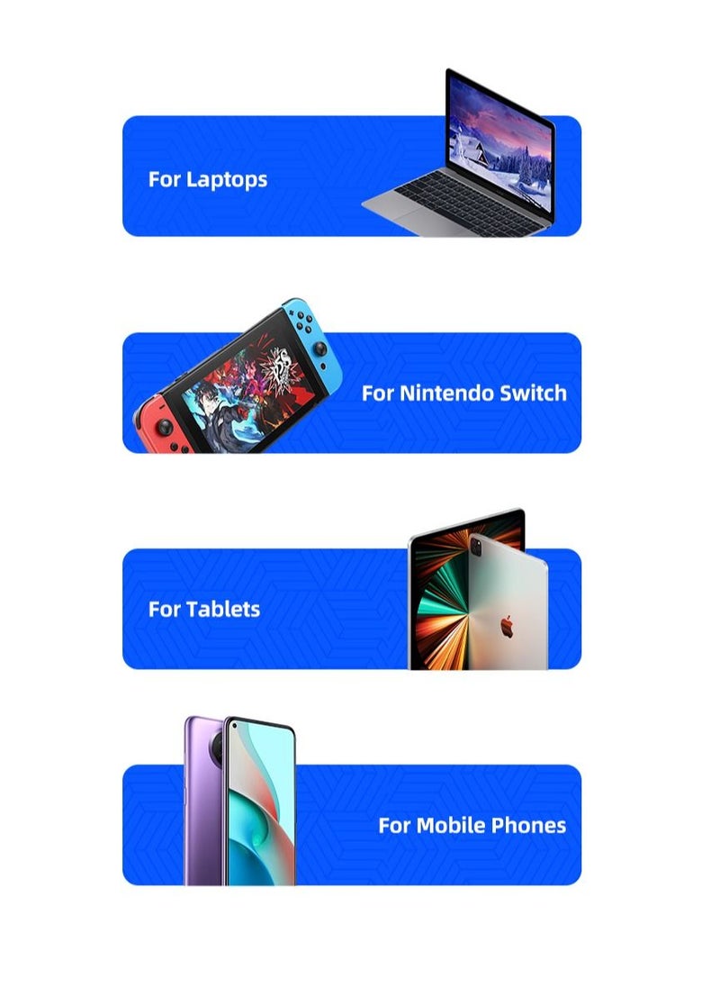 Usams - 65W LED Display 30000mAh Power Bank High Capacity QC3.0+PD 65W Fast Charging Power Bank Power Station Compatible With Phones, Laptop, Tablet Fast Charging Power Bank 30000mAH With USB C To USB C Cable - Image 1