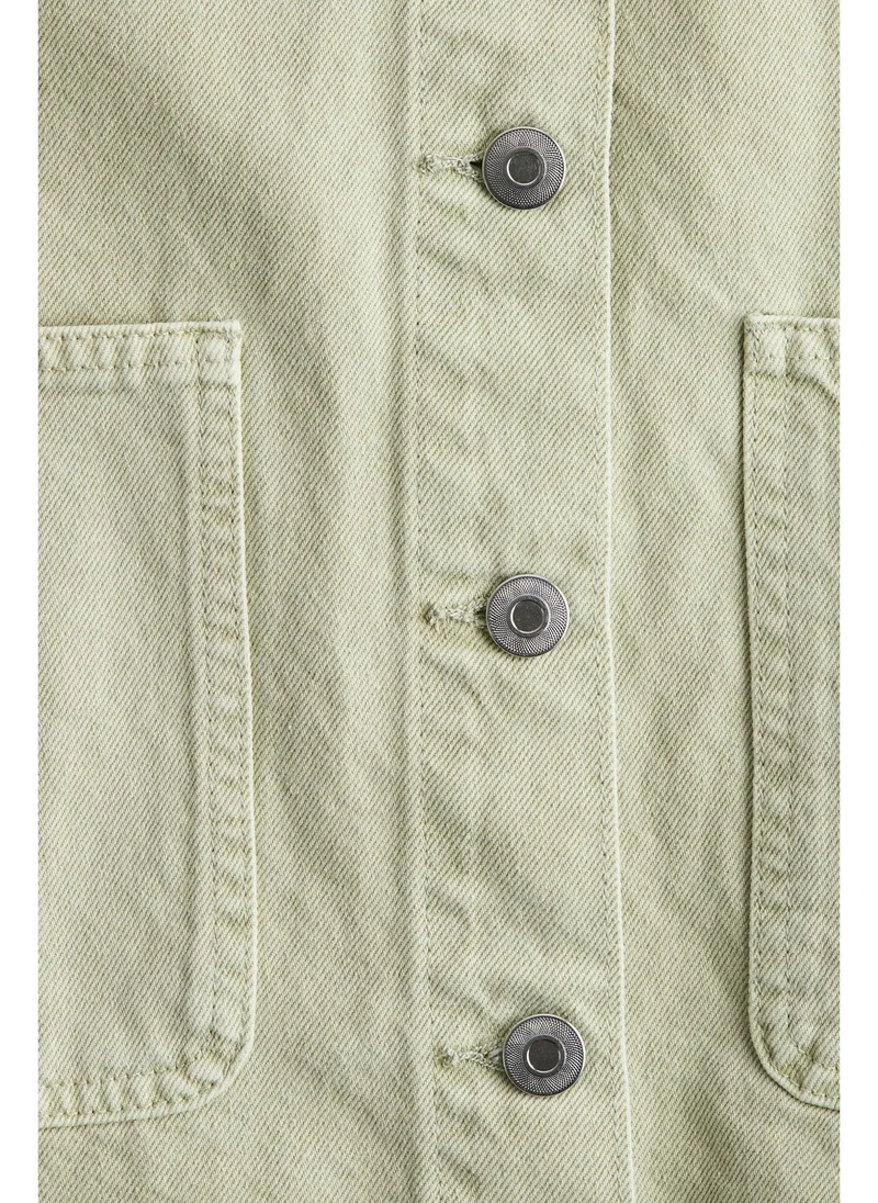 اتش اند ام Twill overshirt