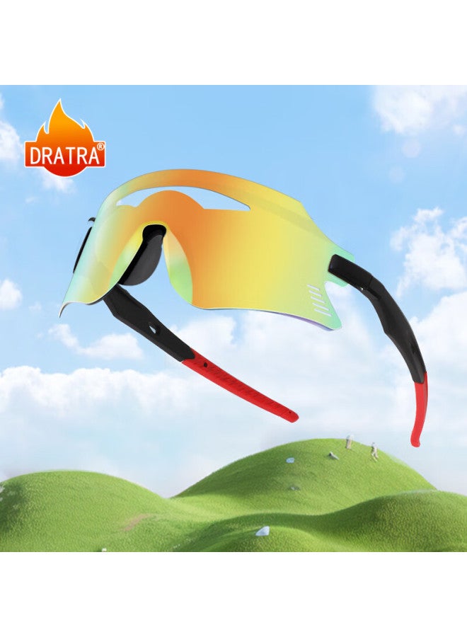 Dratra Sungl, Cycling Gl, Bicycle Racing Goggles, Marathon Trail Running Gl, Sports Eyewear, Windproof And Dustproof Sungl - Image 2