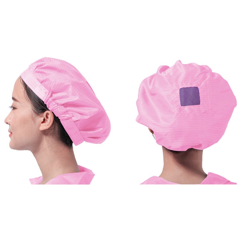 8 Pcs Anti-static Workshop Hat Breathable Mesh Window Polyester Hat Factory Working Hat for Men Women ( ) - Image 5