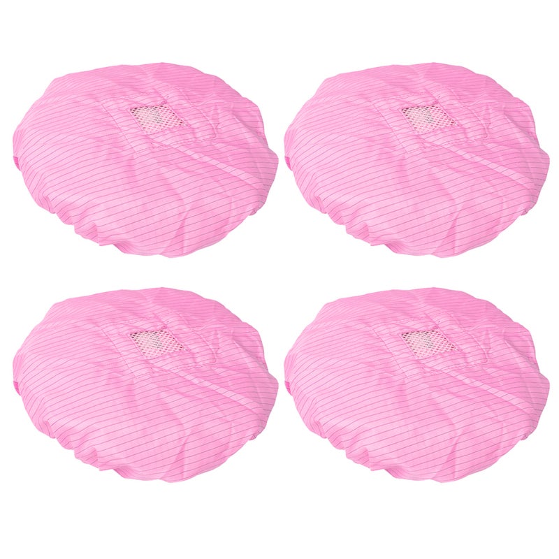 8 Pcs Anti-static Workshop Hat Breathable Mesh Window Polyester Hat Factory Working Hat for Men Women ( ) - Image 2