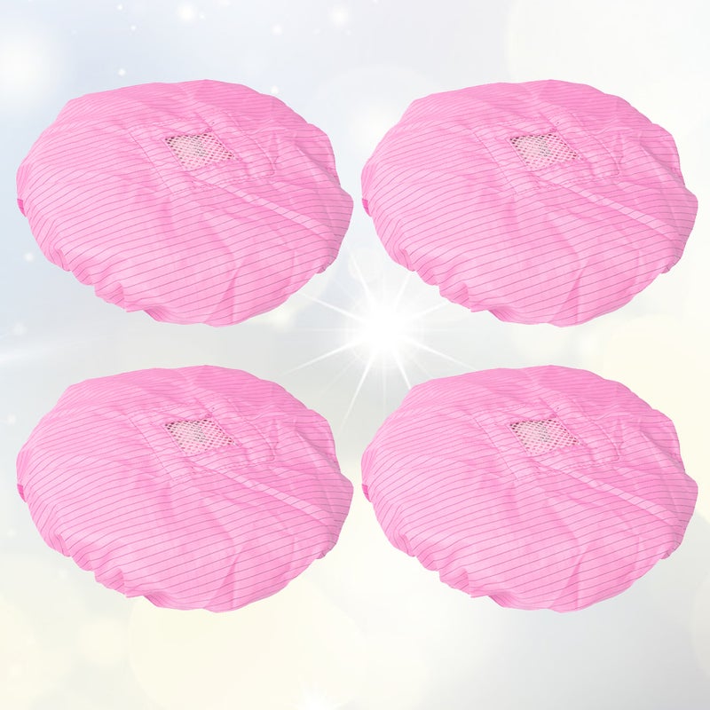 8 Pcs Anti-static Workshop Hat Breathable Mesh Window Polyester Hat Factory Working Hat for Men Women ( ) - Image 4