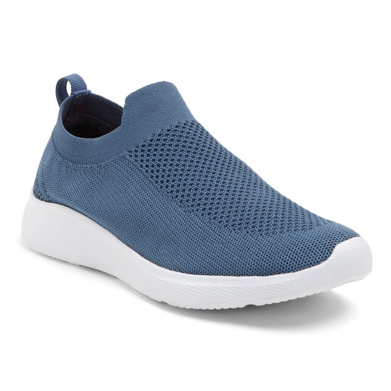 Face Cushioned Sneakers for Men in Aster - Image 1