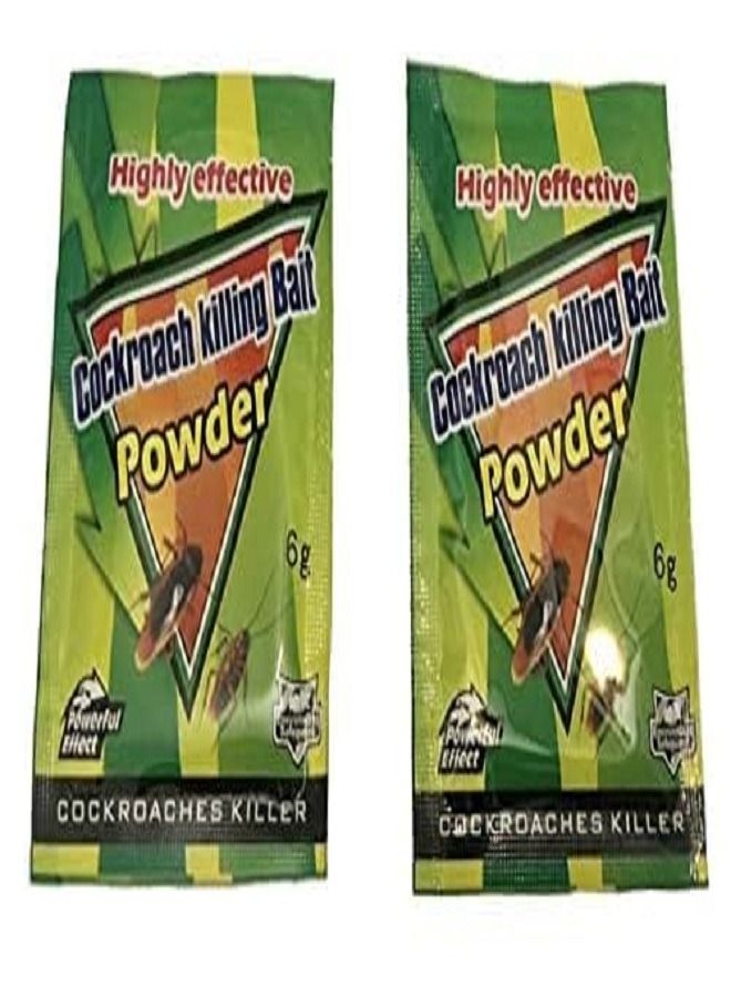 Generic 2 Pack Highly Effective Cockroach Killer Bait Powder 2×6g  - Image 1