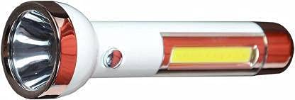 Care4 Care 4 1703 2+2W Strong LED COB Light Action with 8hrs Continuous Working Power (1800mAh) Aluminium Reflector with Micro Halogeno Technology - Image 4