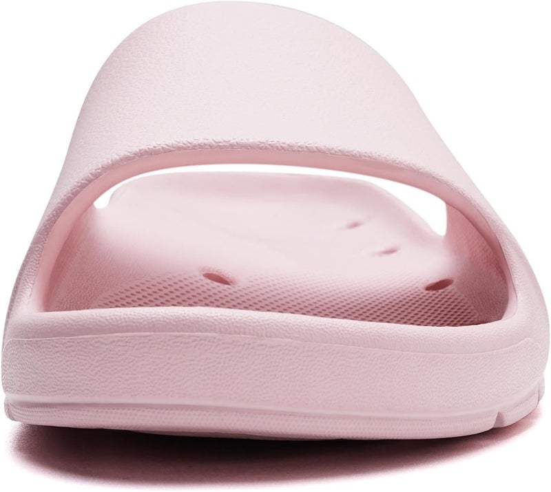 GETOEU Arch Support Shower Shoes for Women and Men Quick Drying with Drain Holes Slide Sandals Soft Cushioned Anti-Slip Pool Slides Comfort Bathroom Shower Slippers - Image 4