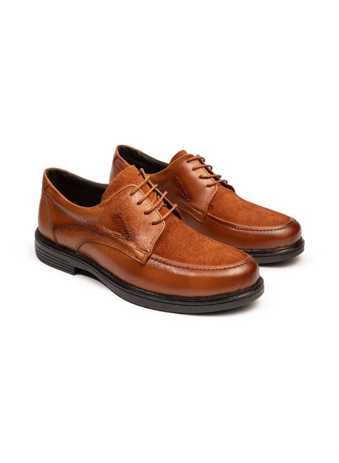 Men's Casual oxford Shoes - Suede & Leather Lace-Up formal and Casual footwear AK8 - Image 1