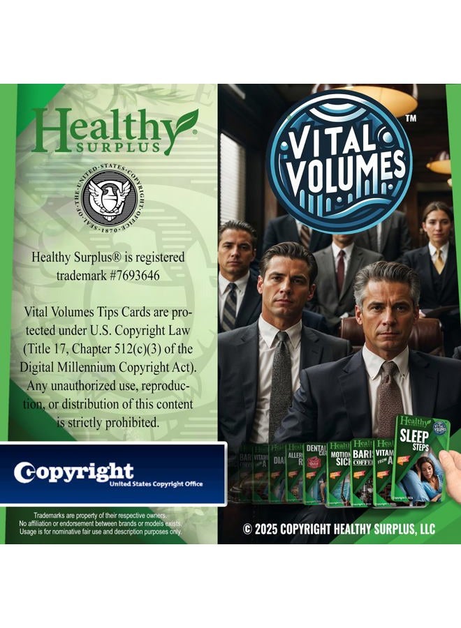 Healthy Surplus Vital Volumes Tips Card and Equate Creatine Monohydrate - 15.87 Oz (450g) - 5g Per Serving - 90 Servings - Image 5
