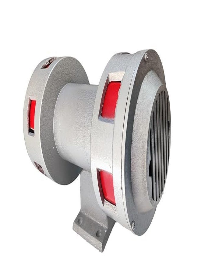Pyro Guard Huge Loud Sound Industrial Siren Sound Range 2KM for Schools, Industries, Factories, Hospital Double Mounted Single Phase Siren - Image 4