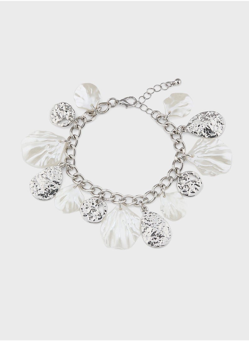 Ginger Shell Charm Bracelet  - Image 1